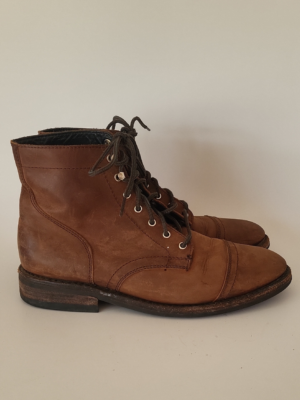 Thursday Boot Co. Men's Leather Lace-Up Boots Size 10